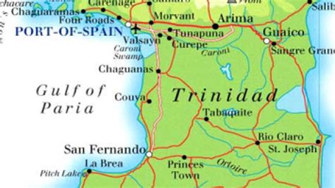 trinidad and tobago zip code.